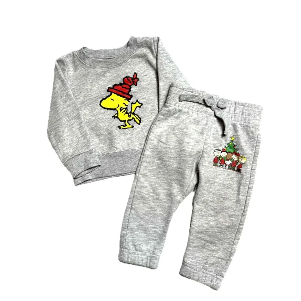 Peanuts sweatsuit outfit